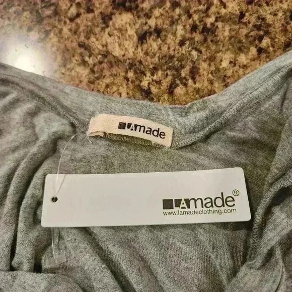 LAmade LA MADE By Revolve Clothing Heather Grey Nora Bodycon Tank Dress $110 - Picture 5 of 9